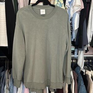 EUC Varley Green Sweatshirt- Green Medium